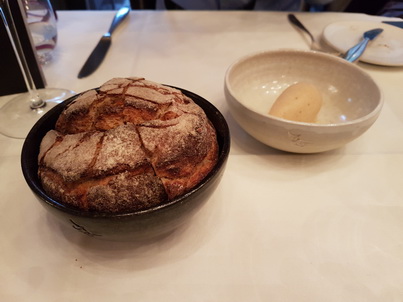 Pfalz Neustadt an der Weinstrasse   Restaurant Urgestein Vorspeise 56 Baeckerstolz