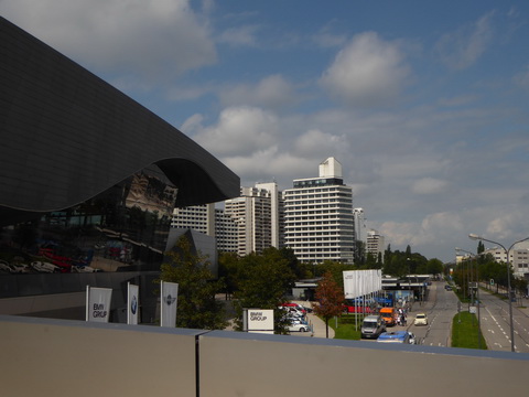 BMW München Weg zur Werksführung