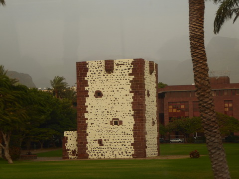 &nbsp;&nbsp;Gomera San sebastian Roque Columbus Gomera