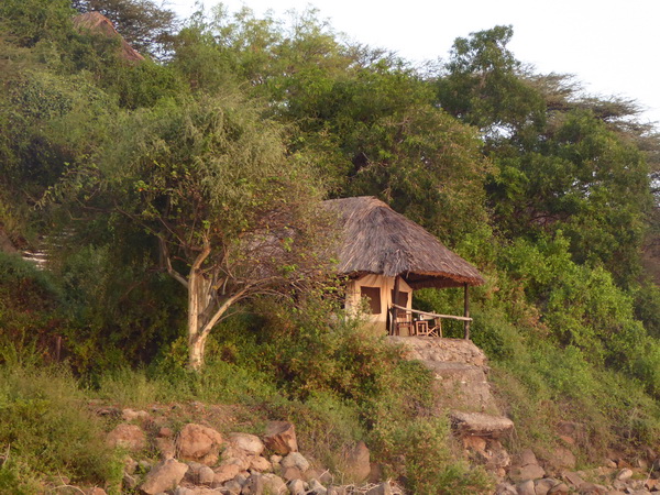 Kenia Lake Baringo Island Camp Boatsafari