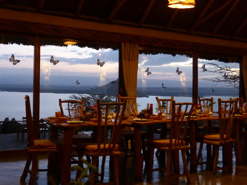 Sunbird Lodge Lake Elementaita Kenia Dining RooM