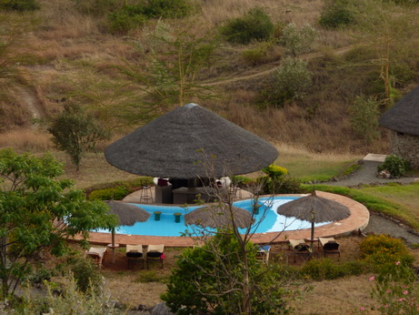 Sunbird Lodge Lake Elementaita Kenia Lodgearea Pool