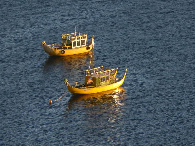 Bolivien Copacabana Lago Titicaca Titicacasee Aufstieg zum Kalvarienberg Cerro Calvario Wallfahrtsziel. 3.966 m hoher Hügel