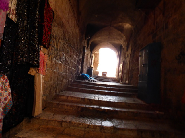 JERUSALEM Altstadgassen Marktstände JERUSALEM Altstadgassen Marktstände