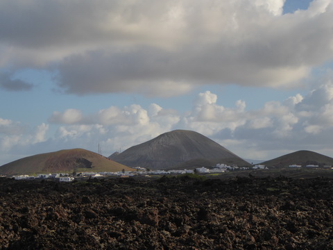 Lanzarote Feuerberge Nationalpark Montana Colorada Montañas del Fuego (Feuerberge) Lanzarote Timanfaya-Nationalpark Parque Nacional de Timanfaya