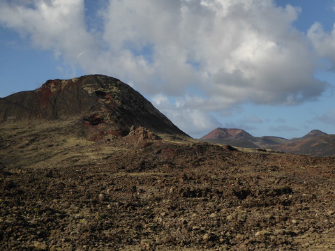 Lanzarote Feuerberge Nationalpark Montana Colorada Montañas del Fuego (Feuerberge) Lanzarote Timanfaya-Nationalpark Parque Nacional de Timanfaya