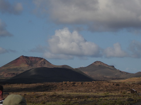 Lanzarote Feuerberge Nationalpark Montana Colorada Montañas del Fuego (Feuerberge) Lanzarote Timanfaya-Nationalpark Parque Nacional de Timanfaya