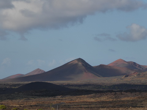 Lanzarote Feuerberge Nationalpark Montana Colorada Montañas del Fuego (Feuerberge) Lanzarote Timanfaya-Nationalpark Parque Nacional de Timanfaya