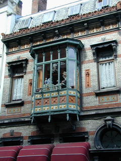 Häuser und Brücken in Belgien Brügge